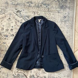 Navy Nordstrom blazer brand is Frenchi